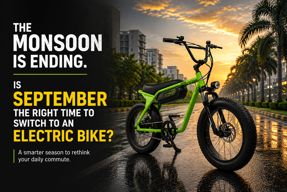 The Monsoon Is Ending. Is September the Right Time to Switch to an Electric Bike?