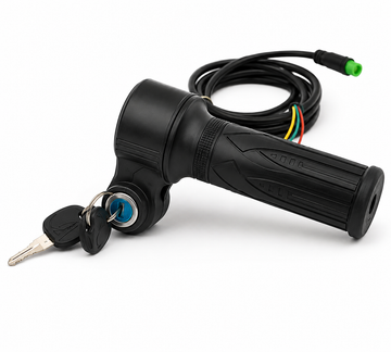 VIGOR Half-Twist Throttle with Key Ignition for Electric Bikes