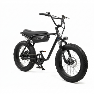 VIGOREBIKE ZE | 36V Battery | 350W BLDC Motor | 30+ km PAS Range | 25 km/h | Fat Tyres | Black, White & Yellow