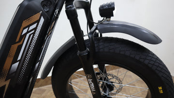 VIGOREBIKE Fat Bike Plastic Mudguard Set (Front & Rear)