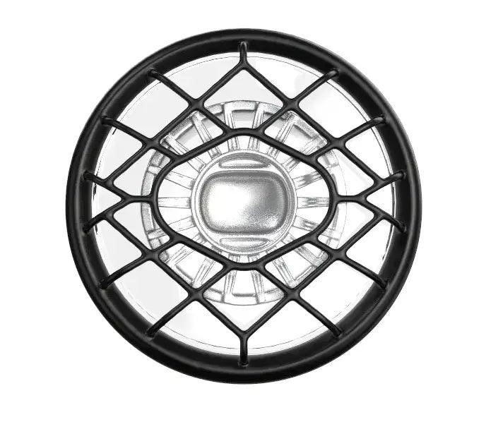 VIGOR Retro Round LED E-Bike Headlight with Integrated Horn & Protective Grille